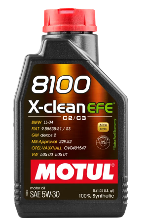 MOTUL 8100 X-CLEAN EFE 5W-30 1LT TAM SENTETİK MOTOR YAĞI