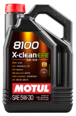 MOTUL 8100 X-CLEAN EFE 5W-30 4LT TAM SENTETİK MOTOR YAĞI