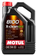 MOTUL 8100 X-CLEAN EFE 5W-30 5LT TAM SENTETİK MOTOR YAĞI