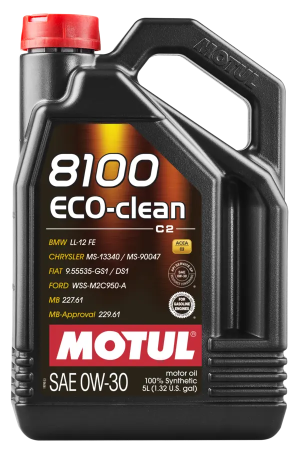 MOTUL 8100 ECO-CLEAN 0W-30 5LT TAM SENTETİK MOTOR YAĞI